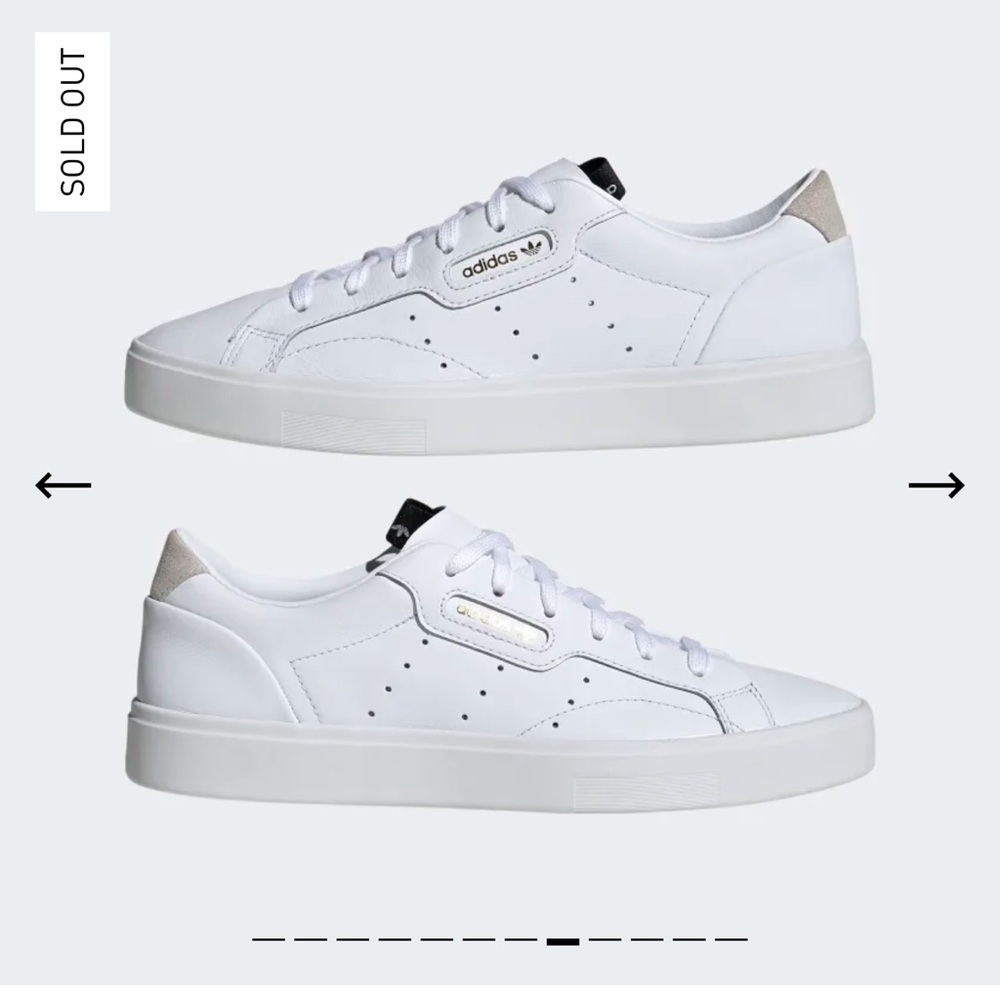 Adidas sleek sneakers